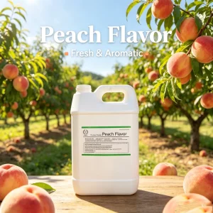 Food Grade Peach Edible Flavor Essence Alcohol Compatible Concentrate for Low Alcohol Peach Fruit Wine Fermentation Process
