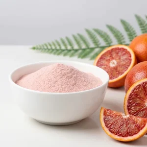 Food Grade Pure Instant Blood Orange Juice Powder No Additives Bulk Natural Blood Orange Powder for Yogurt Ice Cream
