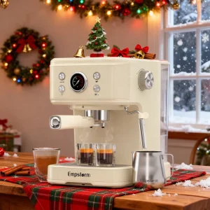 For 04E Semi Automatic Eco Friendly Home Electric 220v 52mm Espresso 3 1 Coffee Machine EU Brew System Household Use