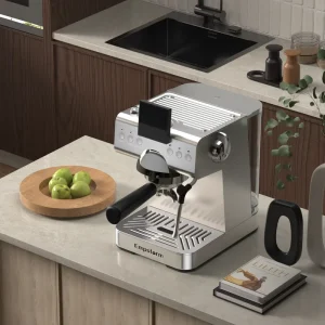 For Express CB2 Semi Automatic Cappuccino Latte Maker Electric Cold Brew Espresso Coffee Machine Cold Brew Hotel Household