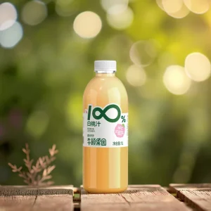 Free Sample Low Fat Private Label OEM ODM 100% Natural Peach Juice Drink 1L Bottle Juice Fruit Beverage Soft Drink