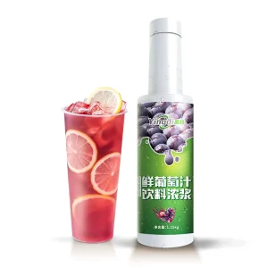 Fresh Grape Fruit Juice Drink Beverage Fruit Juice Syrup Concentrate for Fruit Tea Raw Materials