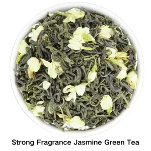Fresh Harvest Chinese Jasmine Green Tea 500g Strong Fragrance Loose Leaf Bagged Bulk Health Box Bottle