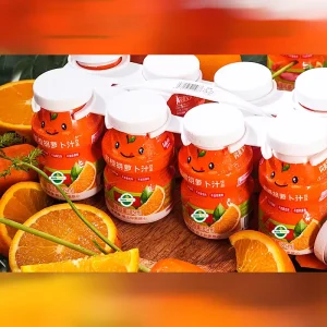 Fresh Orange Carrot Flavor Fruit Vegetable Juice Beverage