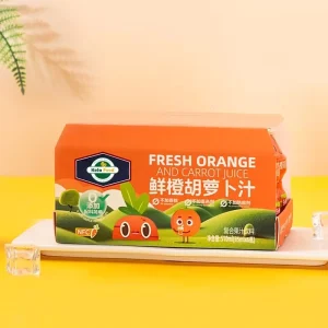 Fresh Orange Carrot Nutritional Fruit and Vegetable Juice Ready to Eat Beverage 85ml*6*16 6-Month Shelf Life Made in China