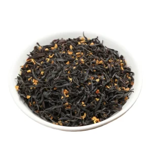 Fresh Osmanthus Scented Lapsang Souchong Black Tea Zheng Shan Xiao Zhong Fermented Black Tea High Fragrance Osmanthus Black Tea