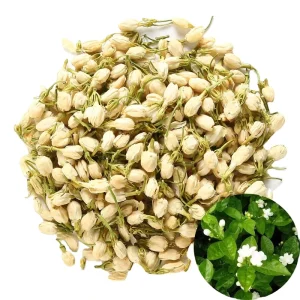 Freshly Dried Jasmine Flower Tea Natural Dry Jasmine Flower Bud Herbal Tea Additive Free Dried Jasmine Flower Buds