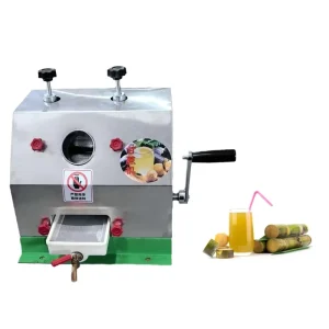 Fruit Sugar Cane Restaurant Portable Juicer Machine Sugarcane Juice Making Sugarcane Juice Squeezer