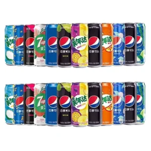 Fruity Flavors Low Fat Sugar Free 500ml Bottled Carbonated Soft Drink Family Gathering Sharing Package