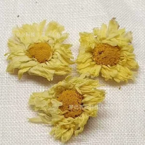 Fujian White Chrysanthemum Tea AD Dried Handpicked Sliced 500g