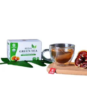 GANOHERB Tea Bag China Organic Herbal Ganoderma Linzhi Green Tea
