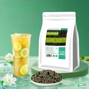 Gardenia flavored green tea gardenia tea lemon tea