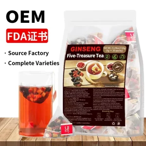 Ginseng Five Treasure Energy Vitality Tea