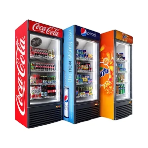 Glass Door Cola Beverage Refrigerator Cooler Display Refrigerator Refrigeration Equipment Commercial Display Refrigerator