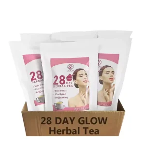 Glow Healthy Skin Tea Detox Whitening Tea Beauty Natural Herbal Rose Skin Whitening Tea Bag