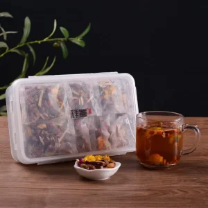 Goddess Rosy Flavor Tea Brown Sugar Ginger Jujube Longan Red Date Goji Dried Ginger Flower Tea 12g Bagged Tea