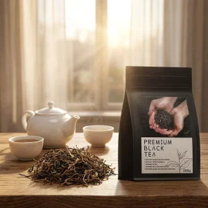 Golden Black Tea High Quality Chinese Black Tea Leaves Bulk Sun Dried Natural Whole Leaf Black Tea