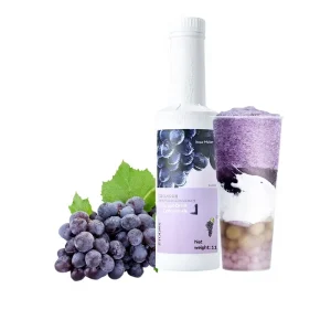 Grape Flavor Concentrated Fruit Syrup Versatile Drink Base for Commercial Beverage Shops & Bubble Tea Cafs