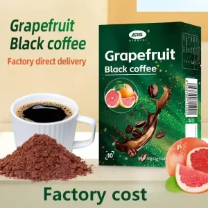 Grapefruit Black Instant Coffee 0 Sucrose 0 Fat Slimming Black Coffee Diet Control Weight Loss Coffee