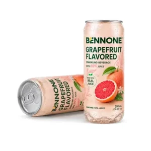 Grapefruit Flavored Sparkling Beverage 300 mL 10% Juice Ready to Drink Citrus Carbonated Drink with HACCP Certified