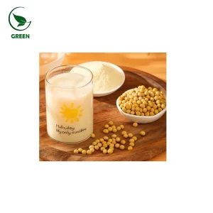 Green Food Grade Pure Soy Milk Powder High Plant Protein Instant Drink 24 Months Shelf Life for Cross Border Supply