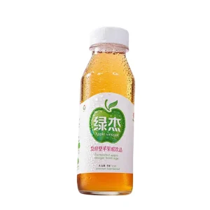 Green Jie Fermented Apple Cider Vinegar Drink Sugar Free 0 Fat Juice Sweet Sour Refreshing 8 Bottles