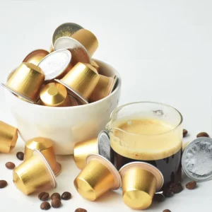 Ground Coffee OEM Customized Bulk Pure Black Coffee Powder Italian Capsule Coffee