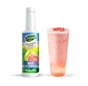Guava fruit juice drink beverage fruit juice syrup concentrated for bubble tea milk tea special juice