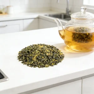 H 044 Yunding Osmanthus Rice Wine Oolong Tea Fruit Tea Soothing the Throat Healthy Premium Sugar Free