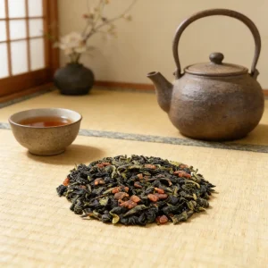 H 050 Yunding Strawberry Oolong Tea Fruit Tea Bags Mixed Flavor Natural Reduce Fatigue Healthy Premium Sugar Free