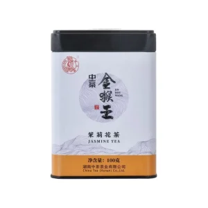 HN48 Factory Price Negotiable Premium High Quality 100g Cha China Chinese Jasmine Green Tea Hunan Scented Tea