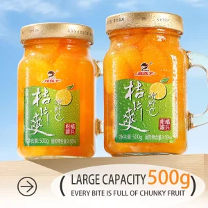 Halal Canned Fruit Juice Drink Mandarin Fruit Cans Private Label