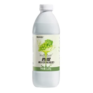 Halal Certificated of Bubble Tea Green Grape Concentrated Juice Fruit Blended Juice