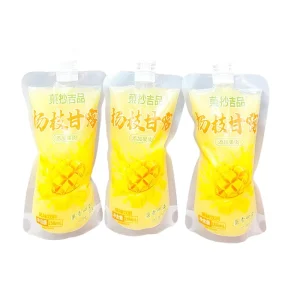 Halal Certification Factory Price Customized Packaging Snacks Jelly Mango Drinks Jelly