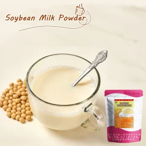 Halal Certified 1KG Per Pack Smooth and Creamy Soybean Milk Powder No Clumping Soy Milk Drink Instant Powder
