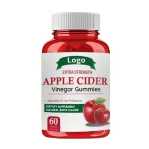 Halal Certified Apple Cider Vinegar Gummies Vitamins for Weight Management Detox Support Metabolism Natural