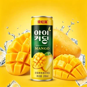 Halal Juice Manufacturers 245ml Canned Mango Drink ISO Certified OEM Compound Juice for Hotel Catering