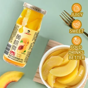 Halal Peach Juice 260g*12 Packs Natural NFC Fruit Soft Drink for Kids and Adults