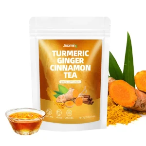 Halal Turmeric Ginger Cinnamon Tea Bags Premium Grade 40g Natural Anti Inflammatory Immunity Support Blend Instant Cold Brew