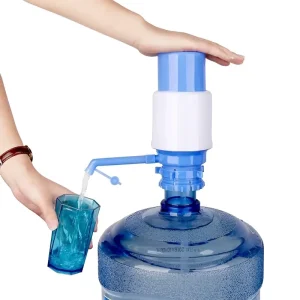 Hand Press Large Bottle Dispenser Hand Manual Water Bottle Pump Mini Portable Plastic 19 Litre 20L 5 Gallon Desktop Pump