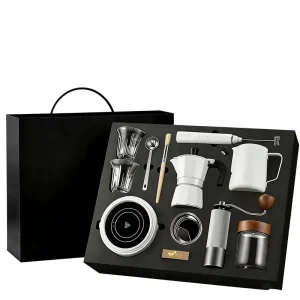 Hand made Ceramic Coffee Pot Modern Simplicity Business Gift Set for Annual Meeting and Employee Recognition