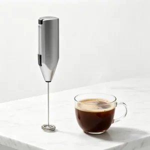 Handheld Milk Frother Coffee Whisker with Dual Spring Tech