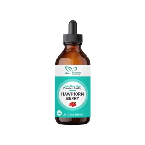 Hawthorn Berry Liquid High Absorption Formula for Heart Health Antioxidant Support Natural Herbal Supplement