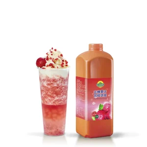 Hawthorn Fruit Juice Drink & Beverage Fruit Juice Syrup Concentrate for Milk Tea Ingredients