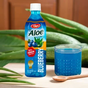 Healthy Beverage First Fruit Hupo Brand Blueberry Flavor Aloe Vera Drink