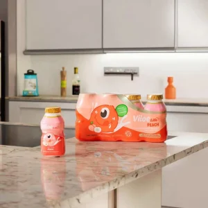 Healthy Yogurt Beverage Original Flavor Blended Milk Powder Four (Apple Grape Tomato Passion Fruit) 40 Bottles