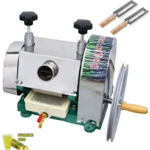 Heavy Duty Commercial Engine Powered Sugar Cane Juice Extractor 304 Stainless Steel