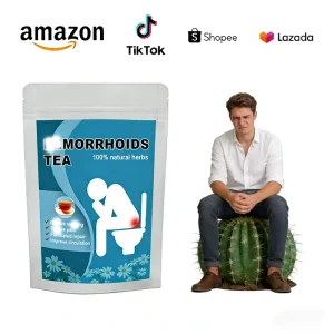 Hemorrhoid Tea Gentle Moisturizing Discomfort Relief Herbal Slimming Detox Tea with Vitamins for Adults Organic Health Box