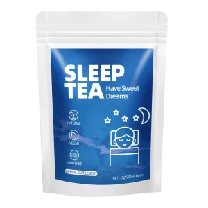 Herbal Detox Tea Bag Deep Relaxing for Good Night Sleep Stress Relieving Health Benefits Boxed Bulk Pack