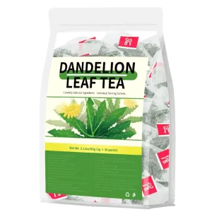Herbal Tea OEM Premium Dandelion Leaf Tea Health Strong Aroma 2g*30 Bags Bulk Tea Tianbai Tea Kuding